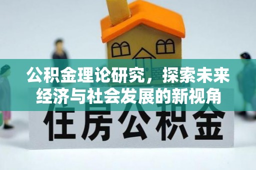 爱辉公积金理论研究，探索未来经济与社会发展的新视角