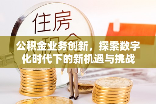 爱辉公积金业务创新，探索数字化时代下的新机遇与挑战