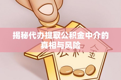 爱辉揭秘代办提取公积金中介的真相与风险