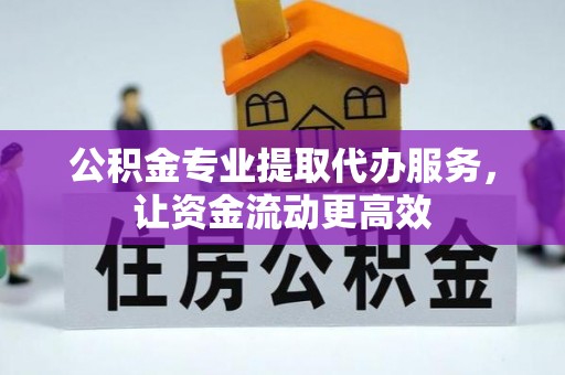 爱辉公积金专业提取代办服务，让资金流动更高效