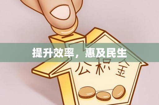 爱辉提升效率，惠及民生