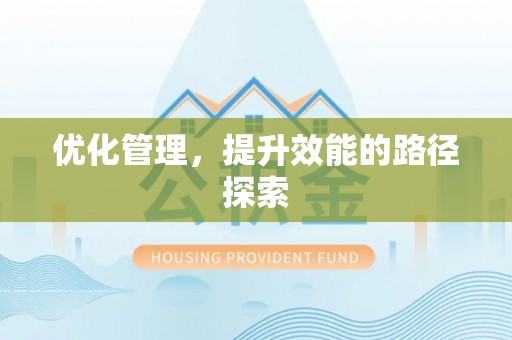 爱辉优化管理，提升效能的路径探索