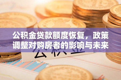 爱辉公积金贷款额度恢复，政策调整对购房者的影响与未来展望