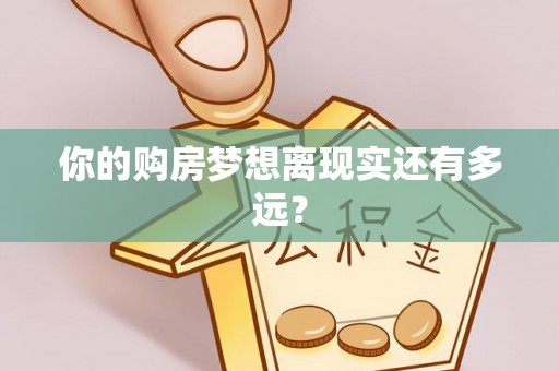 爱辉你的购房梦想离现实还有多远？