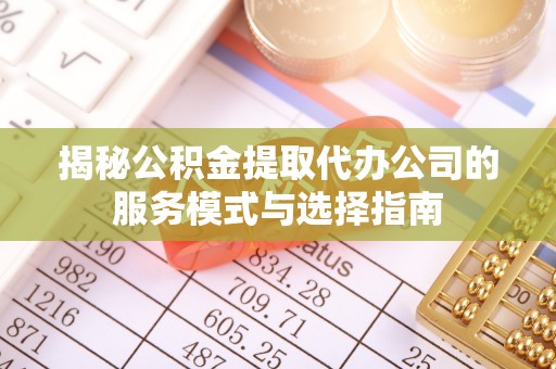 爱辉揭秘公积金提取代办公司的服务模式与选择指南
