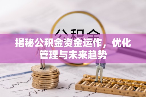 爱辉揭秘公积金资金运作，优化管理与未来趋势