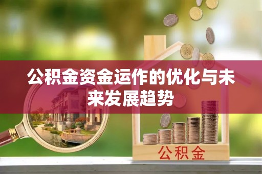 爱辉公积金资金运作的优化与未来发展趋势