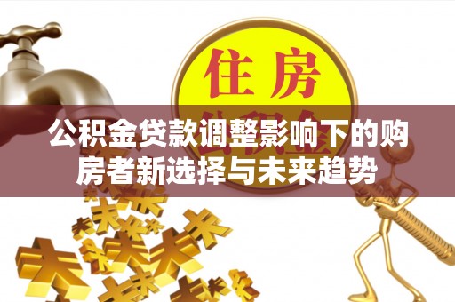 爱辉公积金贷款调整影响下的购房者新选择与未来趋势