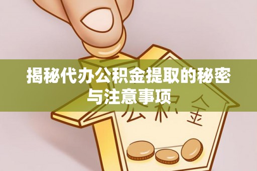 爱辉揭秘代办公积金提取的秘密与注意事项
