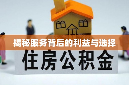 爱辉揭秘服务背后的利益与选择