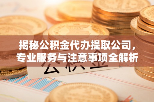 爱辉揭秘公积金代办提取公司，专业服务与注意事项全解析