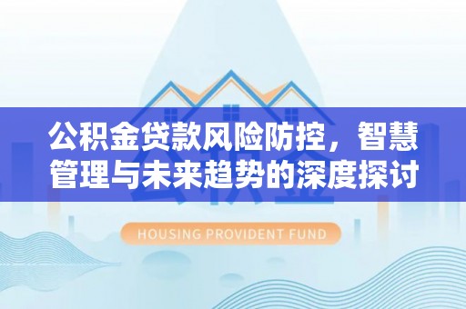 爱辉公积金贷款风险防控，智慧管理与未来趋势的深度探讨