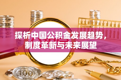 爱辉探析中国公积金发展趋势，制度革新与未来展望