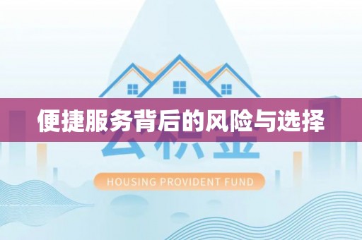 爱辉便捷服务背后的风险与选择
