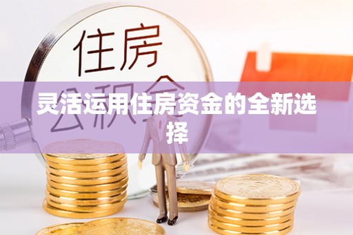 爱辉灵活运用住房资金的全新选择