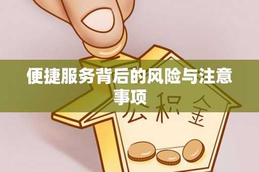 爱辉便捷服务背后的风险与注意事项