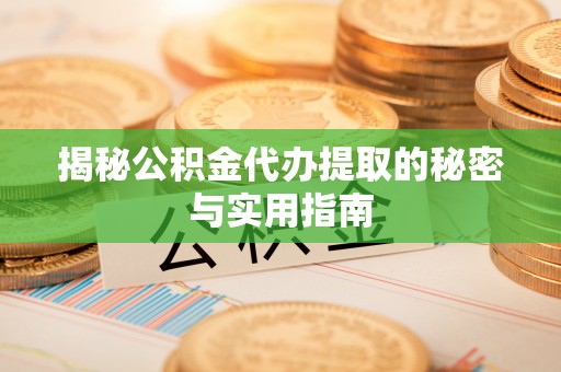 爱辉揭秘公积金代办提取的秘密与实用指南